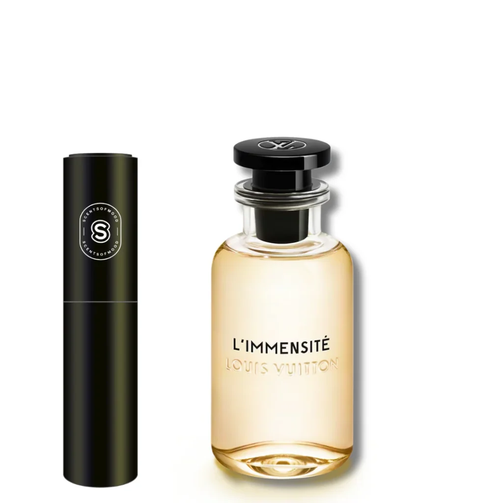 Louis Vuitton L’Immensité – لوی‌ویتُن ایمنسیتِ (ورژن مشکی / Black Canister Travel Spray)